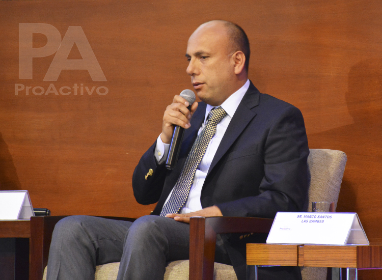 Marco Santos, Gerente de Relaciones Institucionales Regionales Las Bambas.