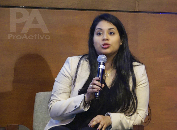 Paola Campos, Subgerente de Financiamiento de Infraestructura de la Gerencia de Negocios de COFIDE.