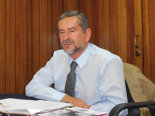 Rosamel Muñoz Quintana, Jefe de Difusión y Extensión de la Comisión Chilena de Energía Nuclear.