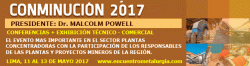 I Congreso Internacional de Conminución de Minerales