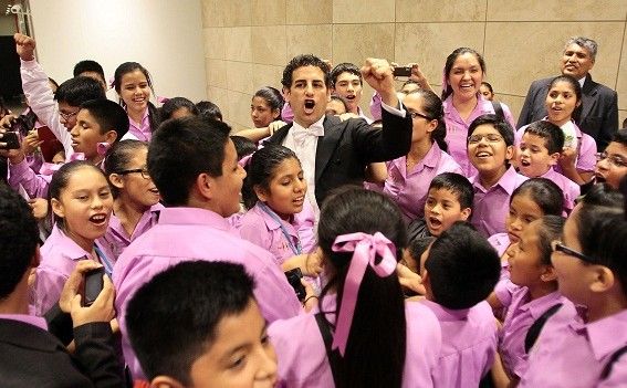 ANTAMINA: Juan Diego Flórez y niños de Áncash fueron aclamados en el Gran Teatro Nacional