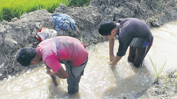 Amazonas: menores trabajan en extracción ilegal de oro en ríos (Fotos)