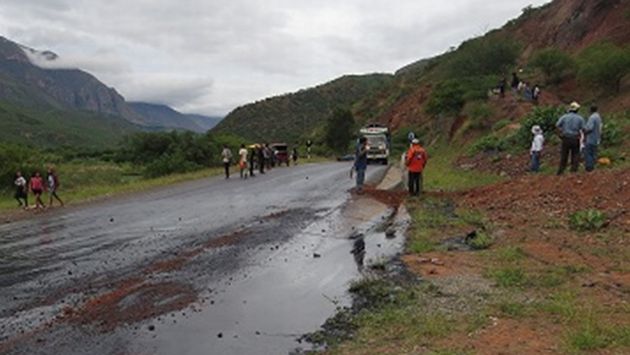 Conexión clandestina provocó derrame de petróleo en Oleoducto Norperuano en Cajamarca