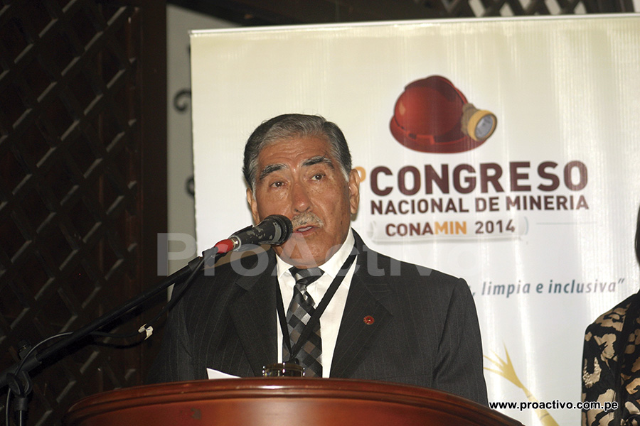 Heraclio Ríos, Presidente de CONAMIN 2014