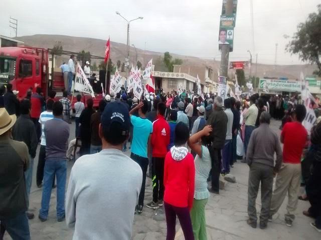 Arequipa: convocan a paro contra proyecto minero Tía María