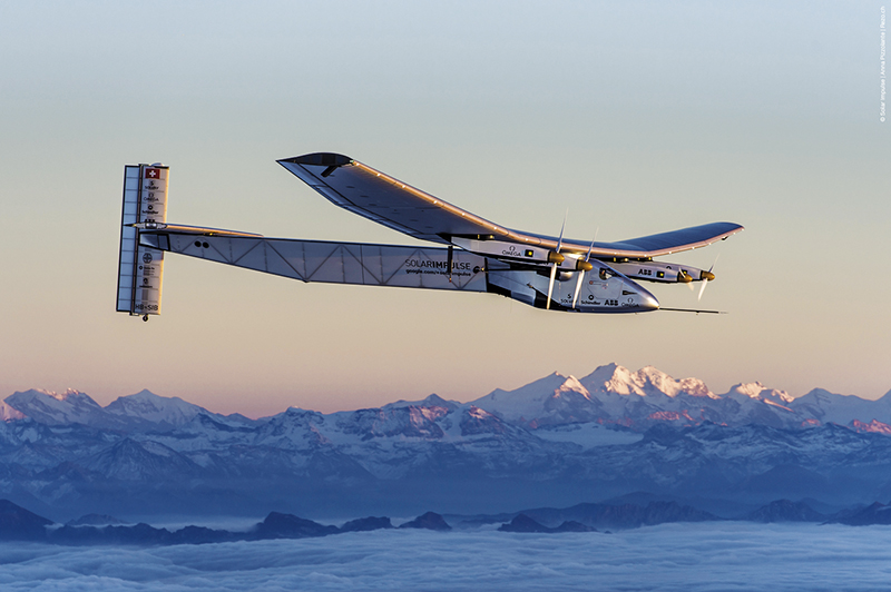Avión solar dará la vuelta al mundo con ingeniería de ABB
