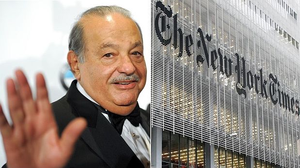 Carlos Slim se convierte en mayor accionista del New York Times