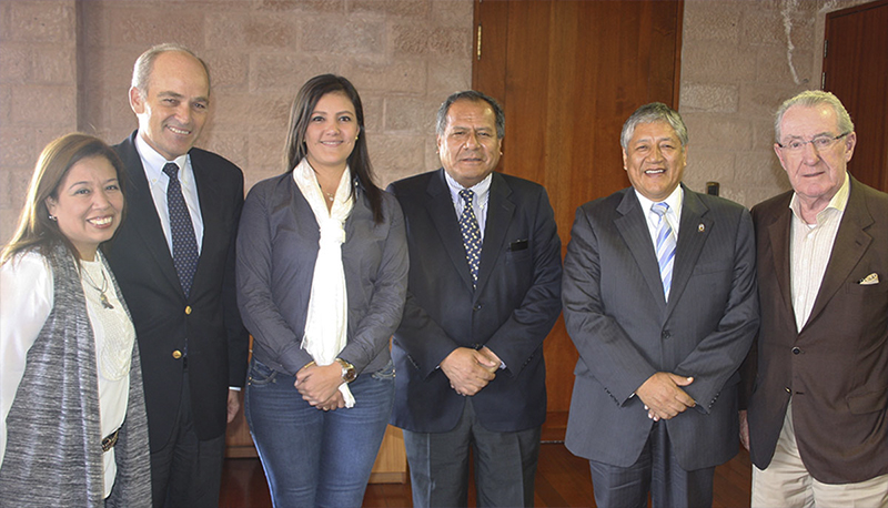 Autoridades, empresas e instituciones arequipeñas respaldan organización de PERUMIN 32