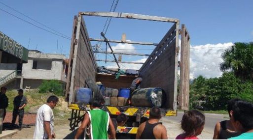 Sunat incautó combustible de grifos clandestinos que abastecían al Huallaga