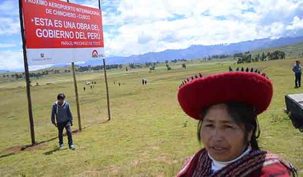 Cusco: Construcción de aeropuerto internacional de Chinchero iniciará en noviembre