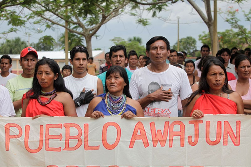 Pueblos Awajun y Wampis rechazan proyecto minero en la Cordillera del Cóndor