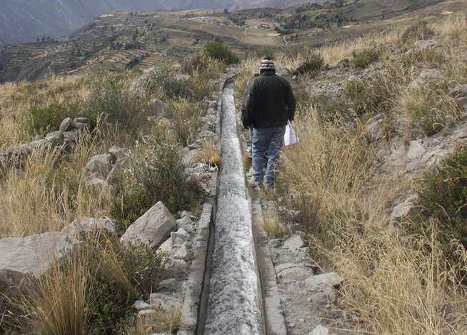 Mejoran infraestructura hidráulica en distrito de Ubinas