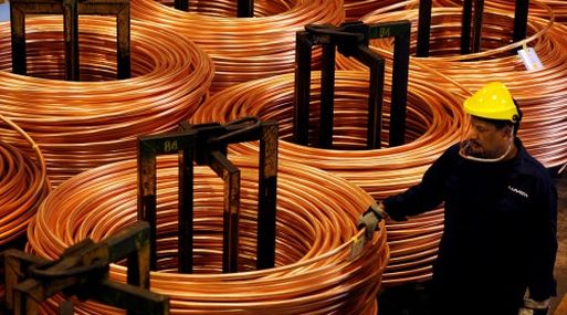 Precio del cobre podría caer a mínimo semanal desde enero