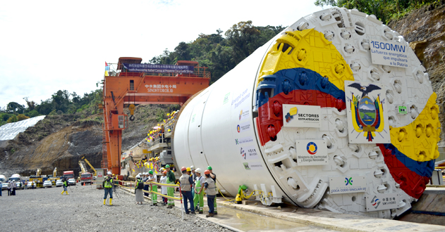 Ecuador: Nueva central hidroeléctrica espera abastecer el 30% de su demanda