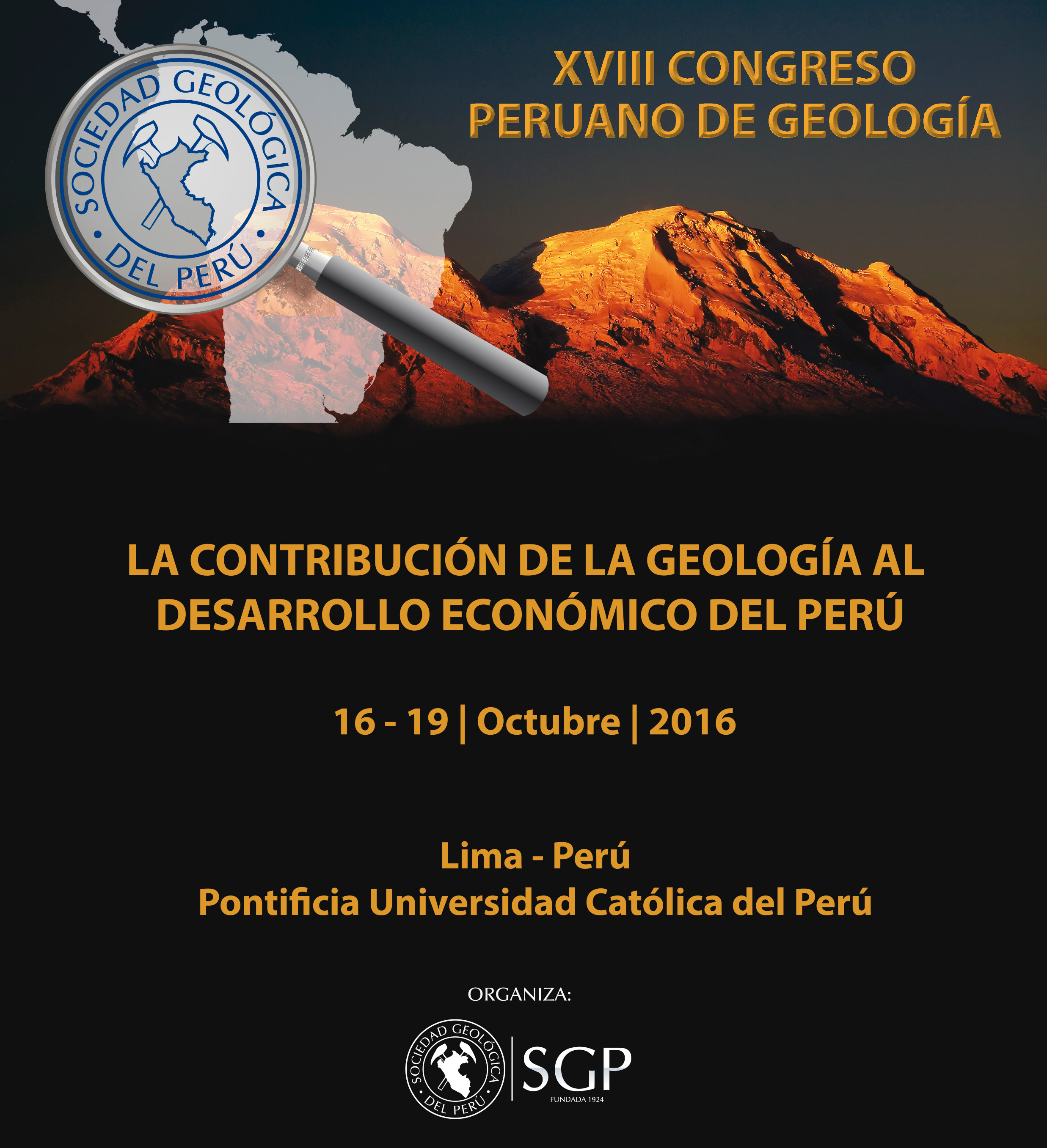 SCTS participará en el XVIII Congreso Peruano de Geología
