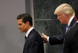 Trump y Peña Nieto acuerdan no hablar en público de muro para aliviar tensión