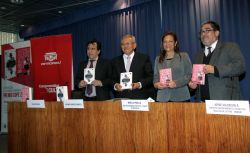 Destacados hombres de letras presentan libros ganadores del premio Copé