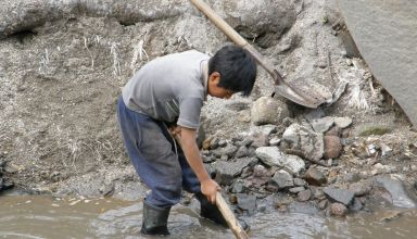 El 51% de niños de la región trabajan en minas y comercio