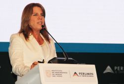 #PERUMIN33: Cayetana Aljovín: “Hay que trabajar en la desmitificación de la minería peruana”