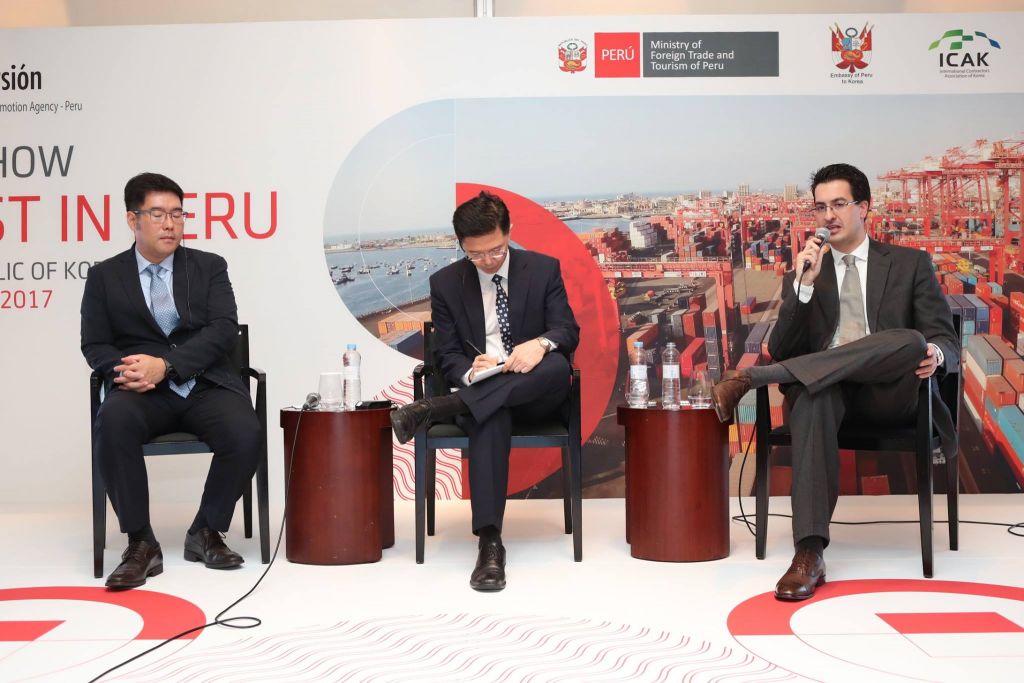 ProInversión presenta cartera de proyectos APP por US$ 17,000 Mlls. en Corea del Sur