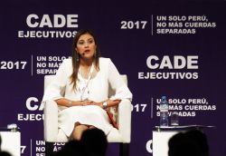 CADE 2017: Yamila Osorio confía en tener resultados positivos con minera para proyecto Tía María