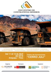 Contratistas Mineros se preparan para asistir a reunión anual