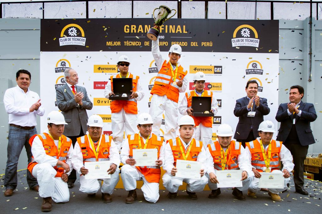 Concurso “El Mejor Técnico de Equipo Pesado del Perú” tiene nuevo ganador