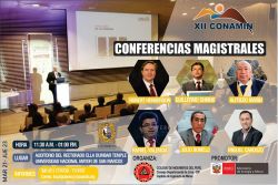 XII CONAMIN presentará seis conferencias magistrales