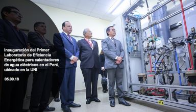 MEM inaugura primer laboratorio de eficiencia energética de calentadores de agua eléctricos en el Perú