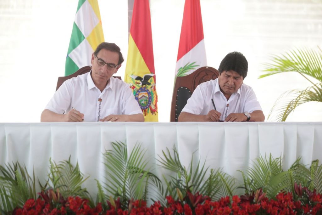 Perú y Bolivia firman acuerdos vinculados a la conservación ambiental