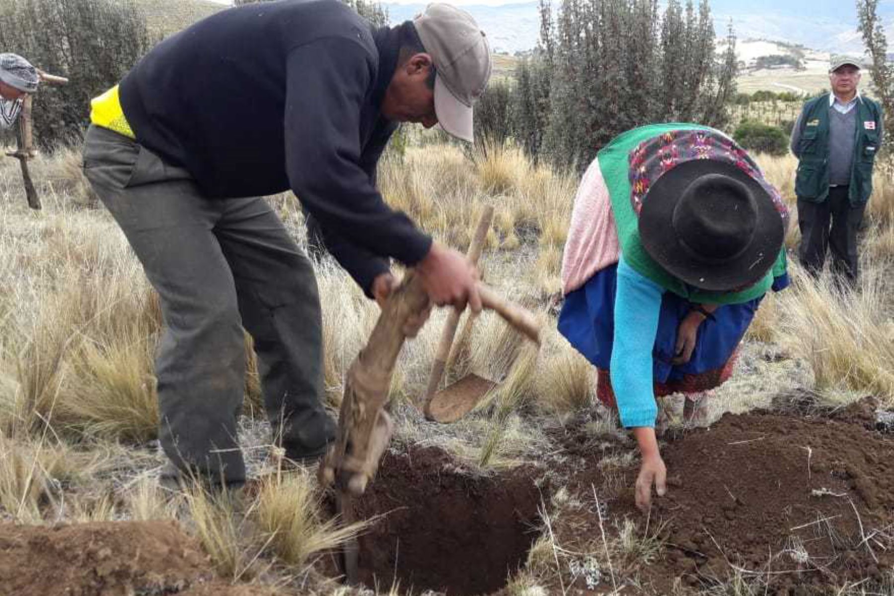 Huancavelica: pobladores realizan acciones de prevención ante cambio climático