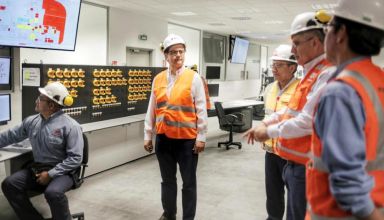 Ministro de Energía y Minas realiza visita de trabajo a Refinería Talara