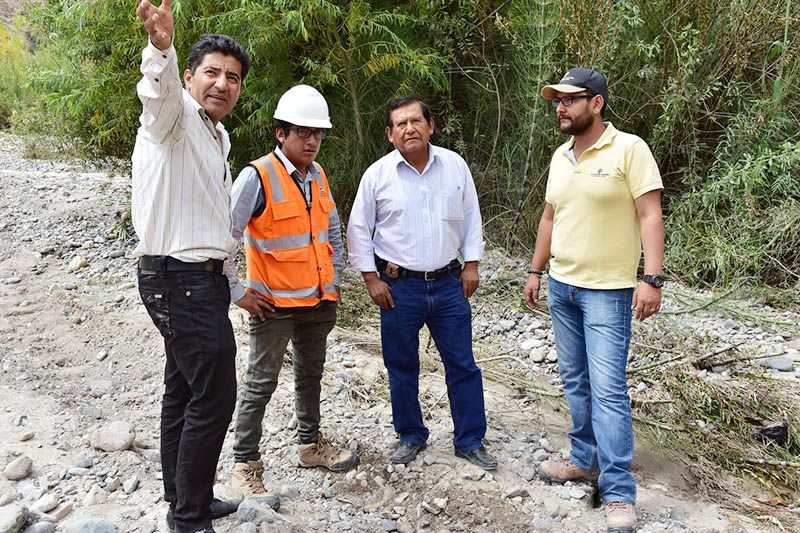 Southern Peru inició tareas de reforzamiento para garantizar tránsito en vía interprovincial