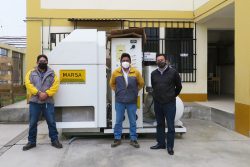 MARSA capacita sobre el funcionamiento de planta de oxígeno instalada en Hospital de Laredo
