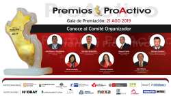 Premios ProActivo 2019: Hoy se realiza la gala de premiación (21 AGO | 2:30PM)