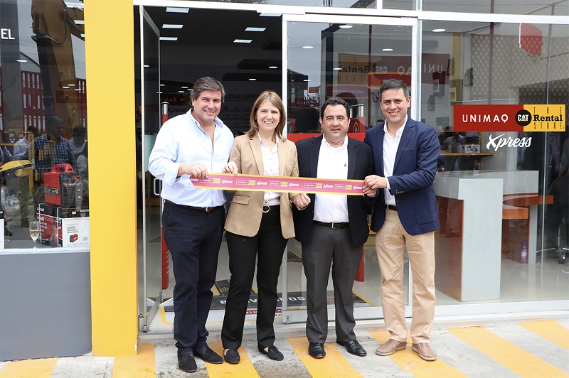 La tienda Unimaq Xpress, en formato autoservicio, agilizará la compra de equipos ligeros Caterpillar y de marcas aliadas para construcción general o urbana
