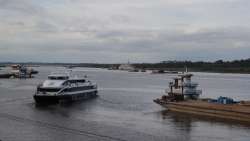 MTC realiza trabajos de mantenimiento al ferry Amazonas I