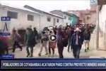 Apurímac: Pobladores de Cotabambas acataron paro contra empresa minera (Video)