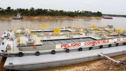 Nueva barcaza “Río Saramuro” transportará combustibles por la Amazonía