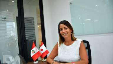 Carla Martínez, gerente general de la Cámara de Comercio Canadá - Perú