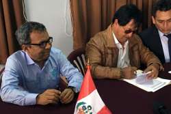 Antamina y Dirección Regional de Transportes firman Convenio para el mantenimiento de la vía San Marcos – Ayash