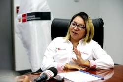 Rocío Barrios, ministra de la Producción