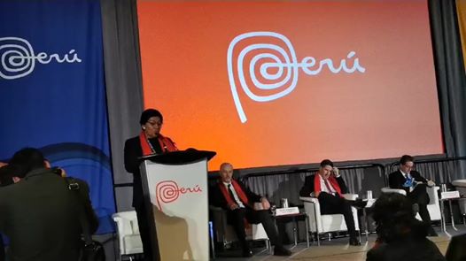 #PDAC2020 #PERUDAY Susana Vilca, ministra de Energía y Minas