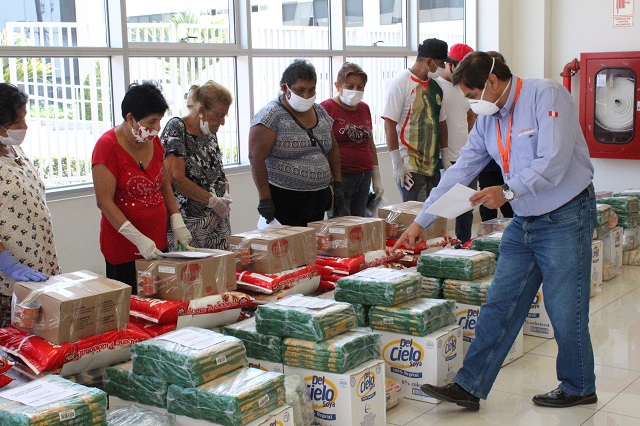 APM Terminals Callao entregó más de 1.2 toneladas de alimentos