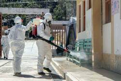 Antapaccay implementará mega campaña de desinfección contra el Coronavirus en los ocho distritos de Espinar