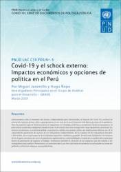 Covid-19 y el schock externo - Impactos económicos y opciones de política en el Perú