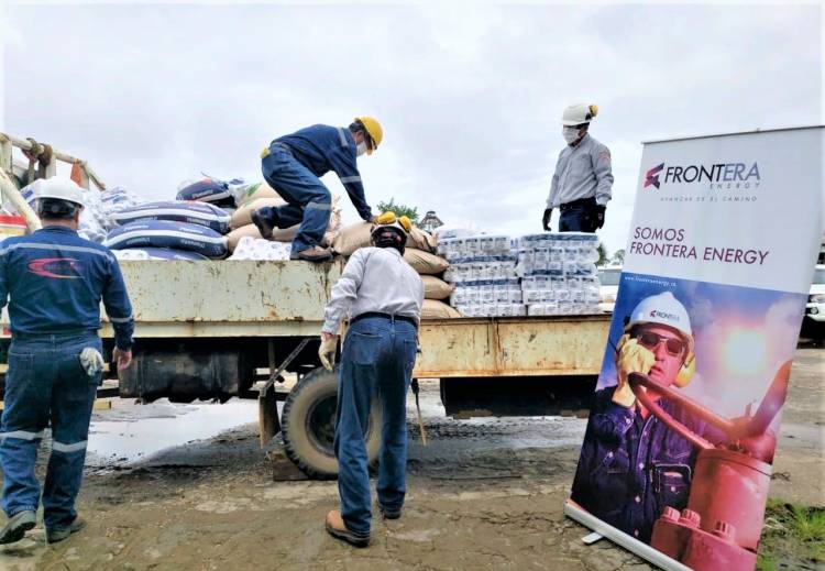 Frontera Energy dona víveres a Comunidades Nativas por emergencia del COVID-19