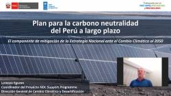 Minam: Perú apuesta por un futuro sin emisiones de carbono