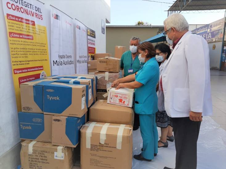 TGP - Donación Hospital María Auxiliadora