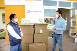 Anglo American entrega más de 10 mil pruebas rápidas para detectar el coronavirus en Moquegua